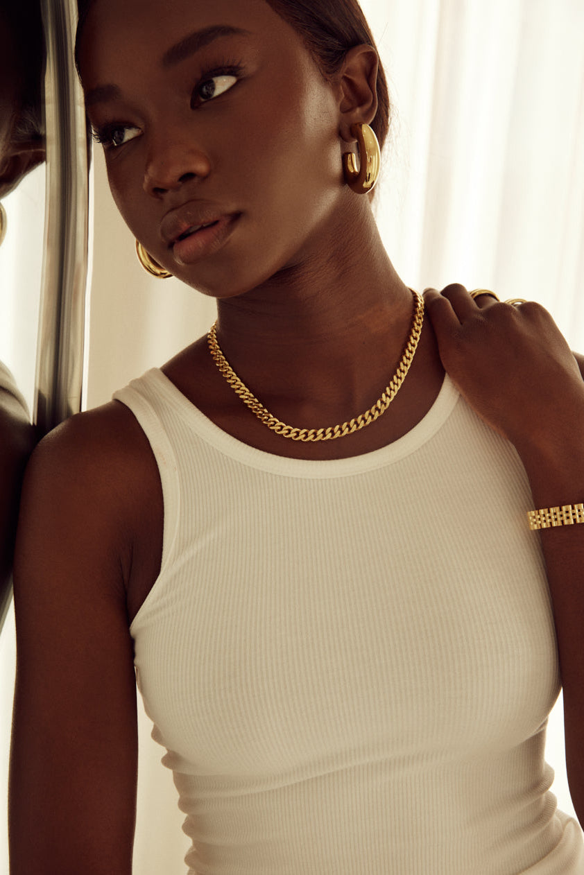 Kiki Hoop Earrings | 18K Gold