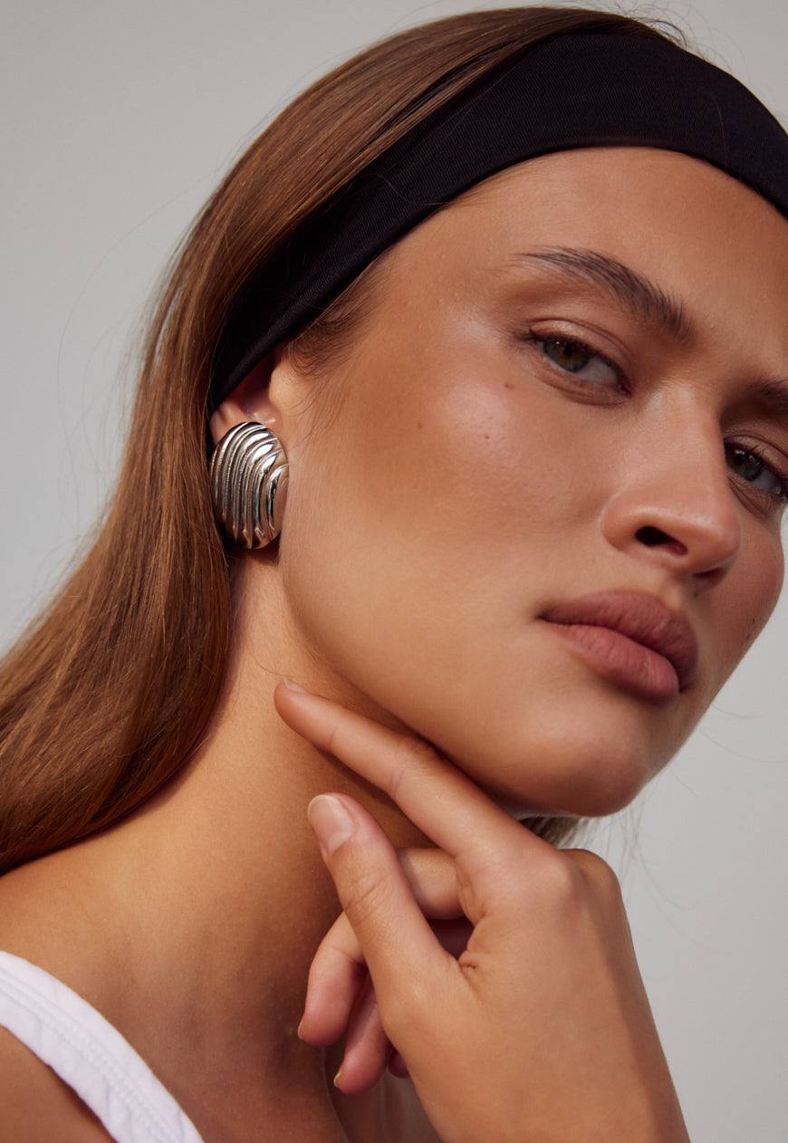 Odette Earrings | Silver