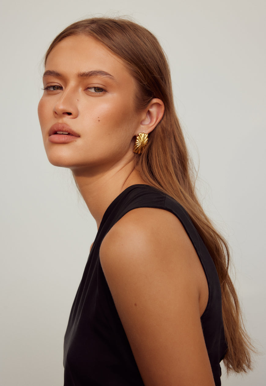 Lena Earrings | 18K Gold