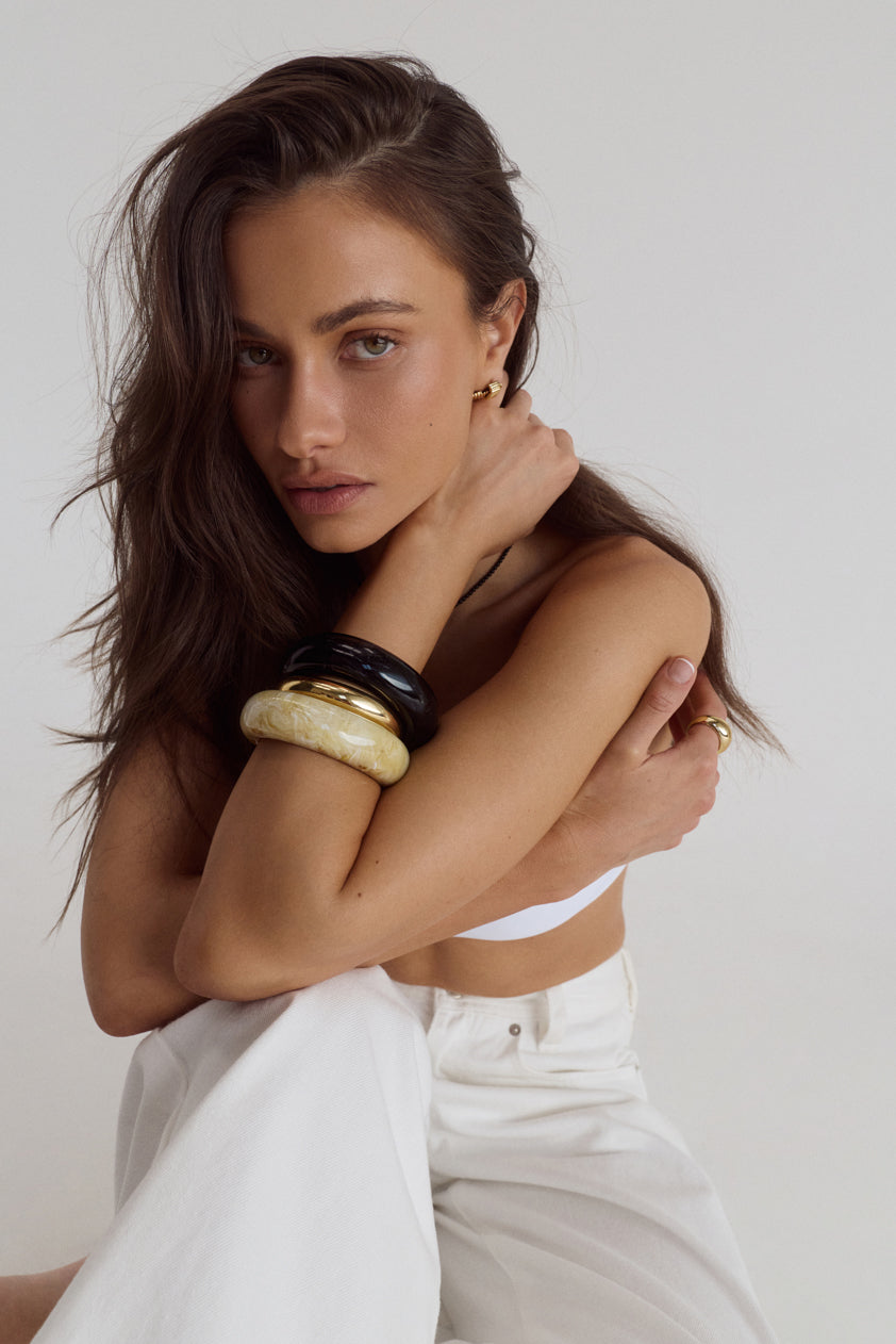 Charlotte Bangle | Cream