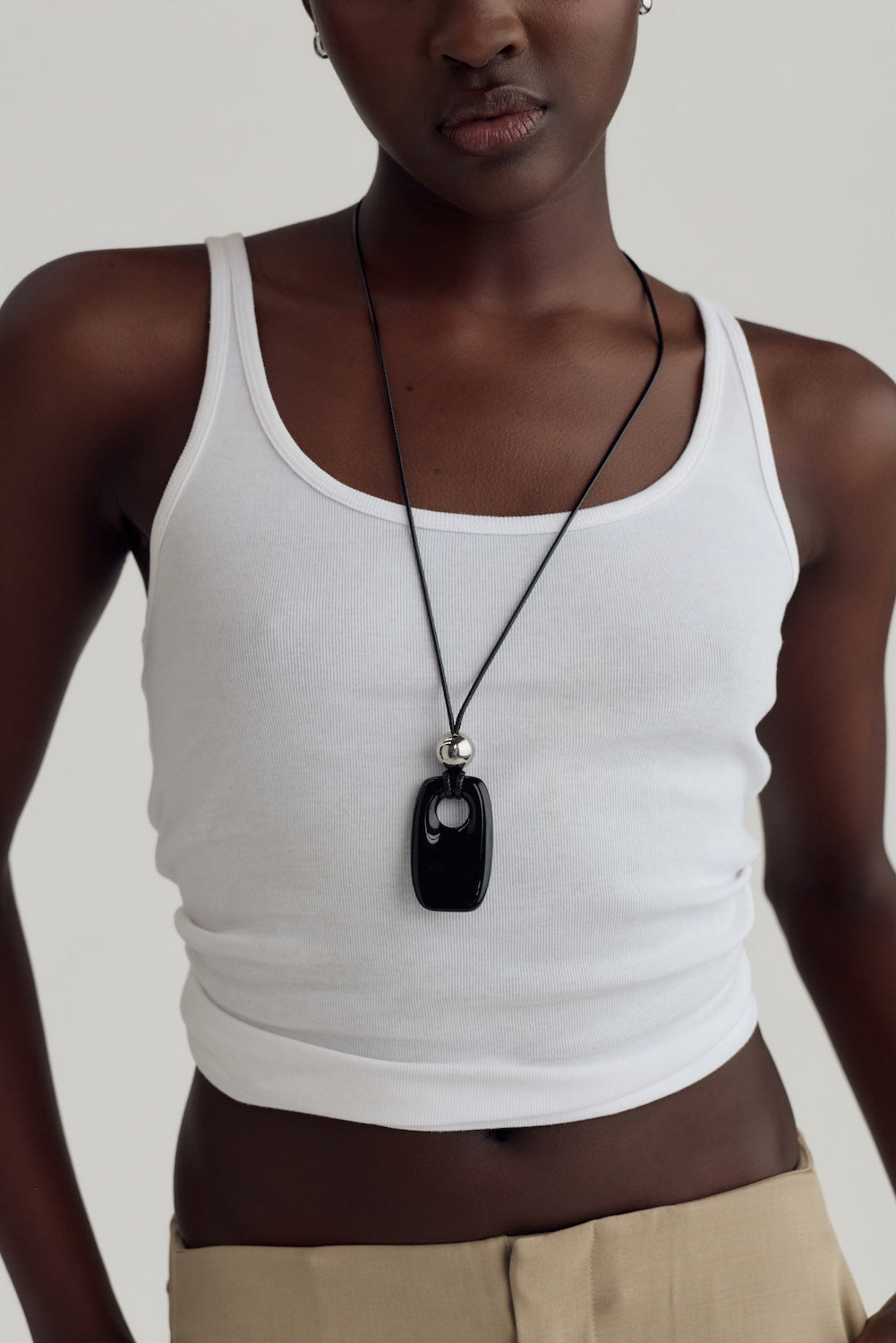 Alma Necklace | Silver
