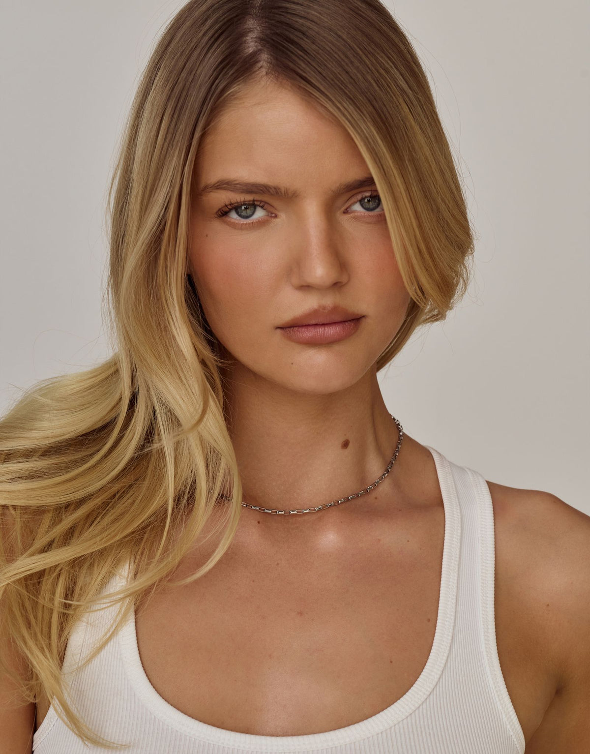Mina Necklace | Silver