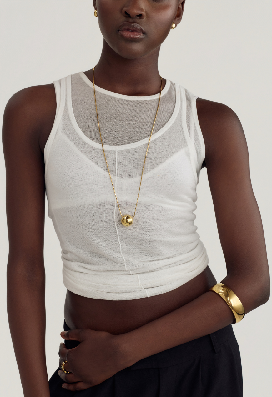 Delphine Necklace | 18K Gold