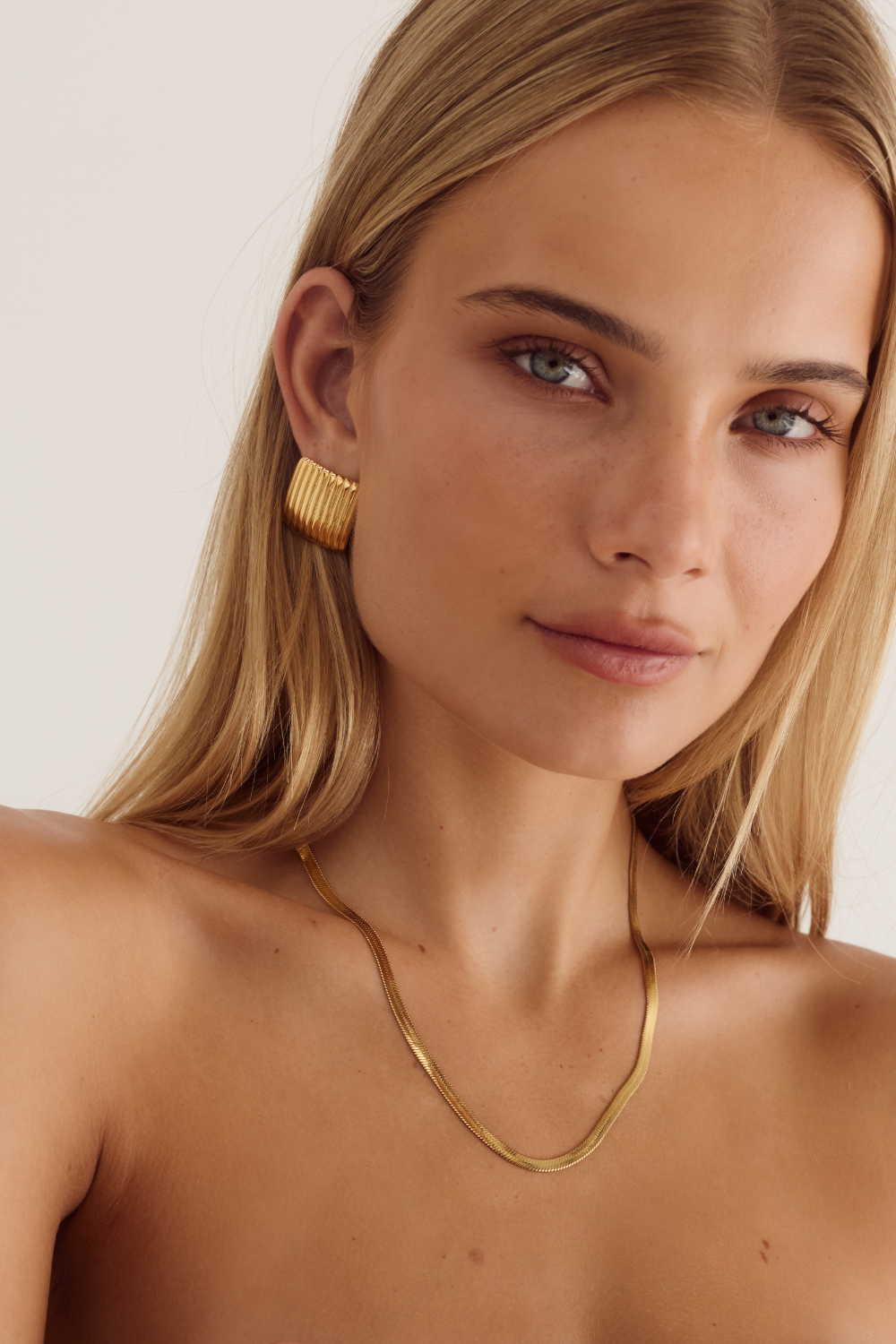 Beau Snake Necklace | 18K Gold