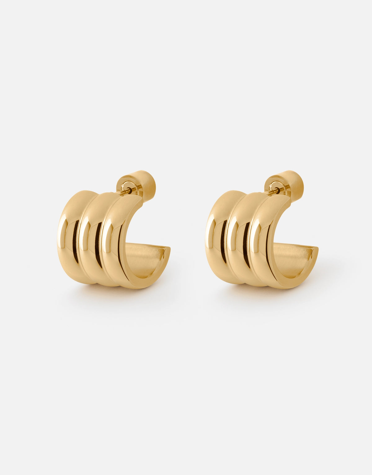 Liv Hoops Earrings | 14K Gold