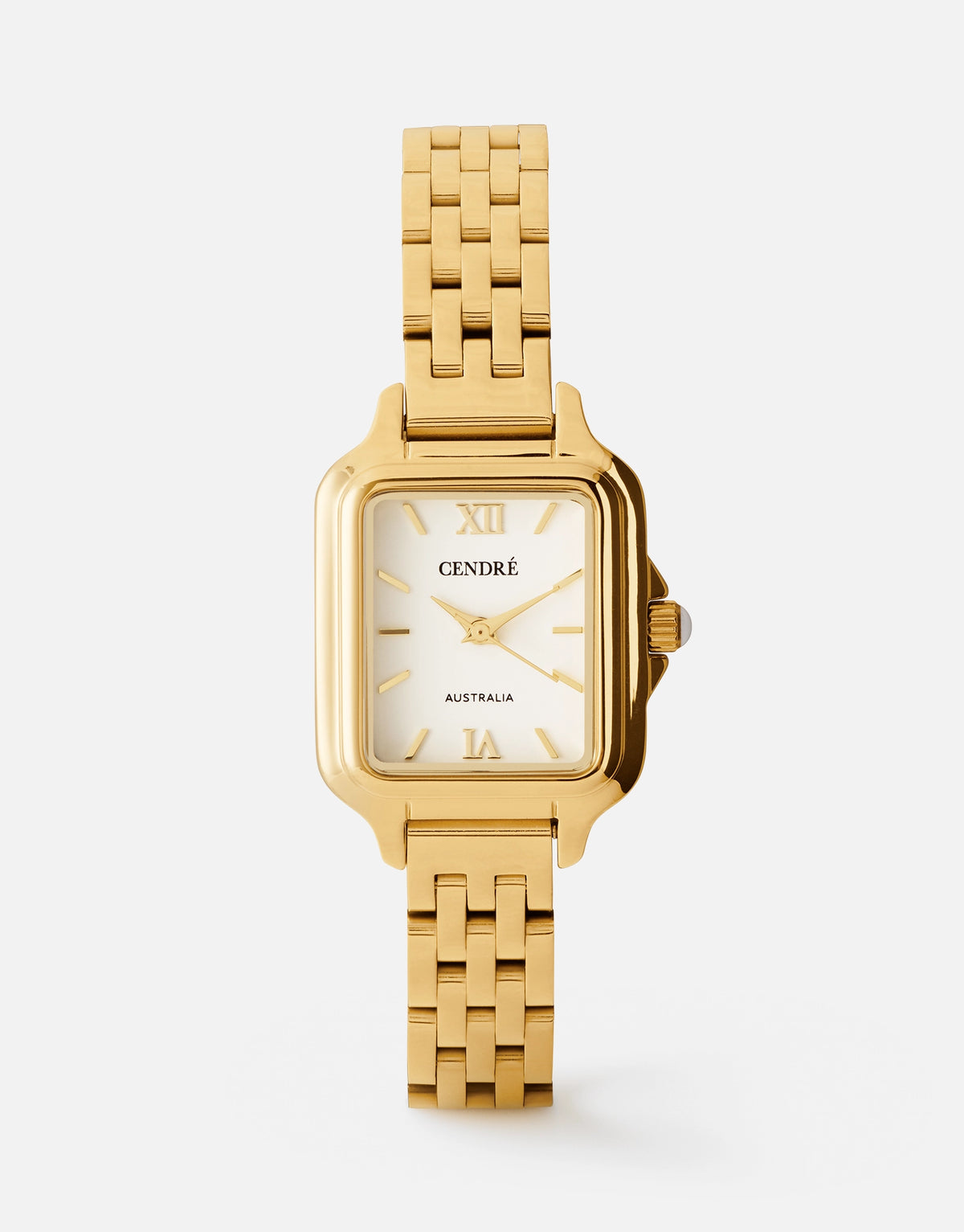 Ava Watch | White | 18K Gold