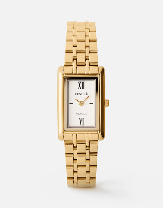 Kelly Watch | White | 14K Gold