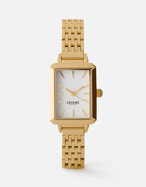 Mason Watch | White | 14K Gold