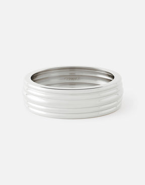 Gaia Bangle | Silver