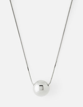 Delphine Necklace | Silver