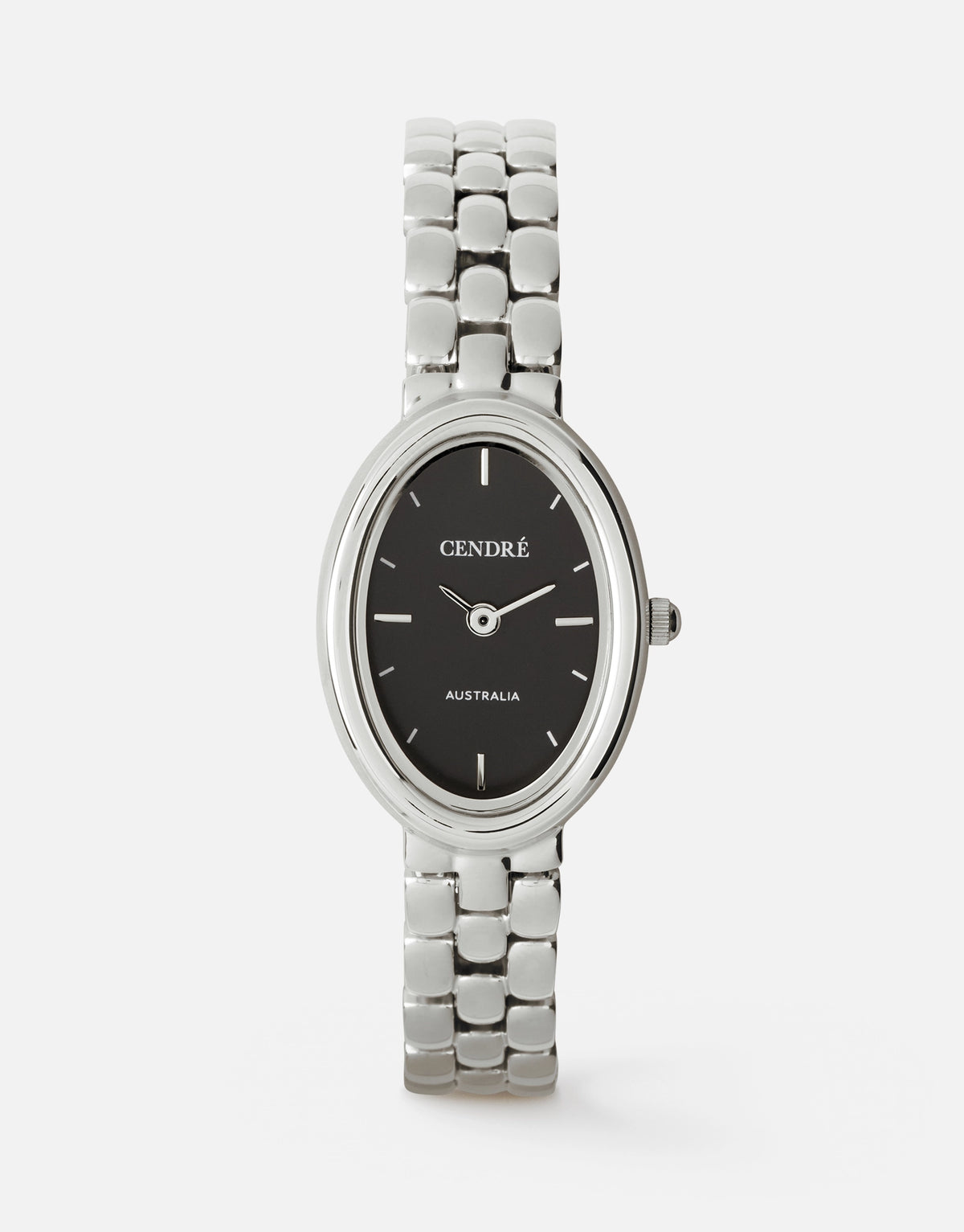 Phoebe Watch | Black | Silver