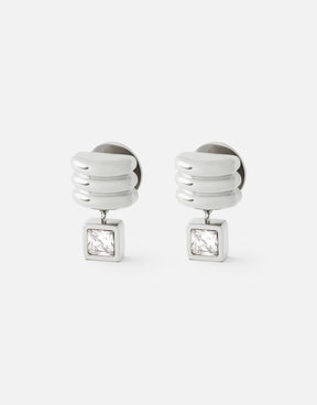 Rosetta Earrings | Silver