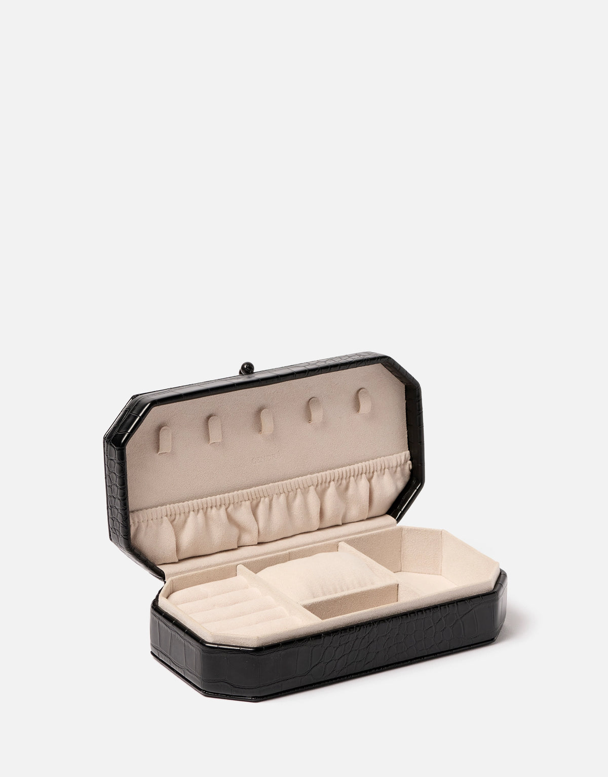 Dorothy Jewellery Box | Black Croc