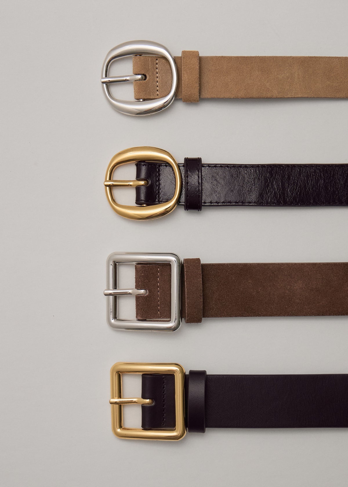 Beckett Belt | Black Leather | 18K Gold