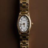 Emmeline Watch |  White | 18K Gold