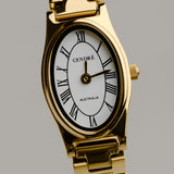 Emmeline Watch |  White | 18K Gold