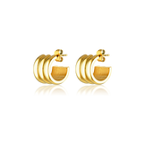 Liv Hoop Earrings | 18K Gold