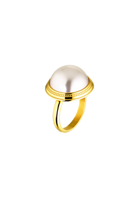 Rue Cler Pearl Ring | 18K Gold