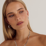 Beau Snake Necklace | Silver