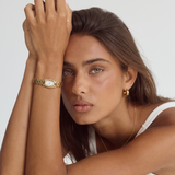 Emmeline Watch | White | 14k Gold