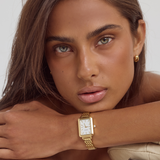 Mason Watch | White | 14K Gold