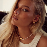 Liv Hoop Earrings | 18K Gold