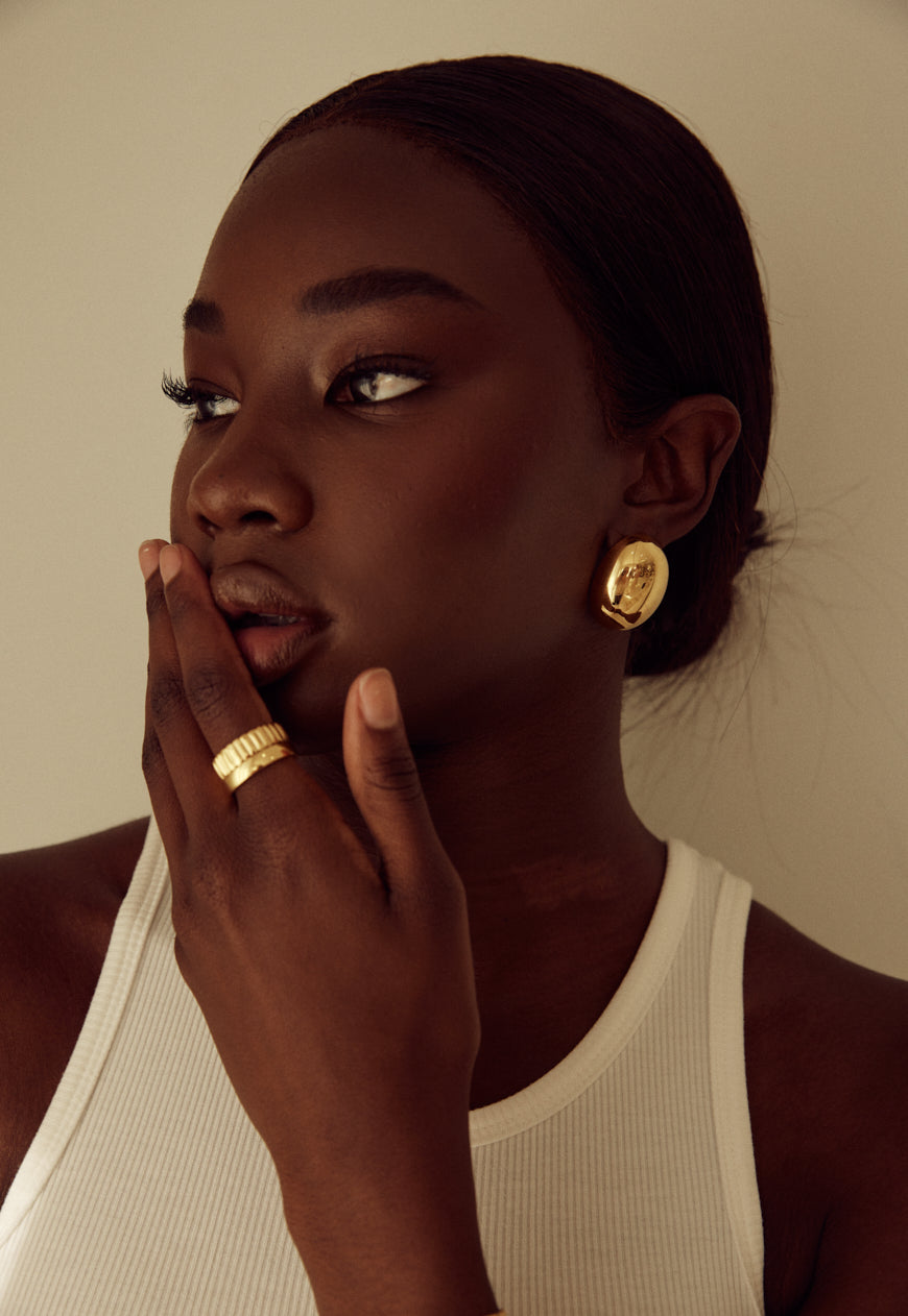 Mavis Earrings | 18K Gold