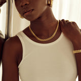 Kiki Hoop Earrings | 18K Gold