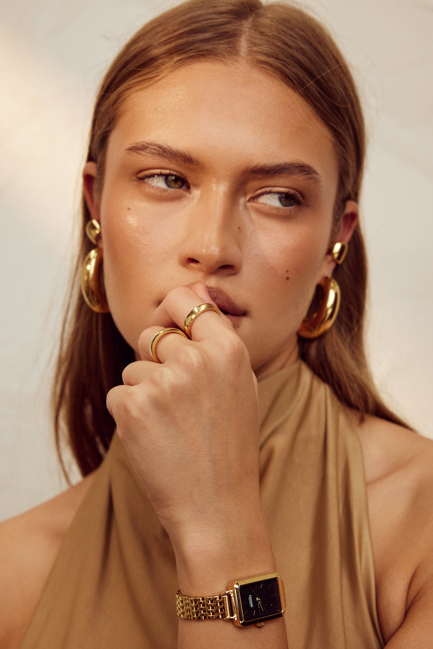 Kiki Hoop Earrings | 18K Gold
