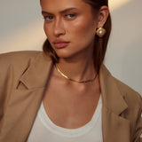 Beau Snake Necklace | 18K Gold