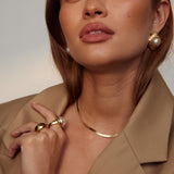 Beau Snake Necklace | 18K Gold