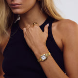 Hugo Watch | White | 18K Gold