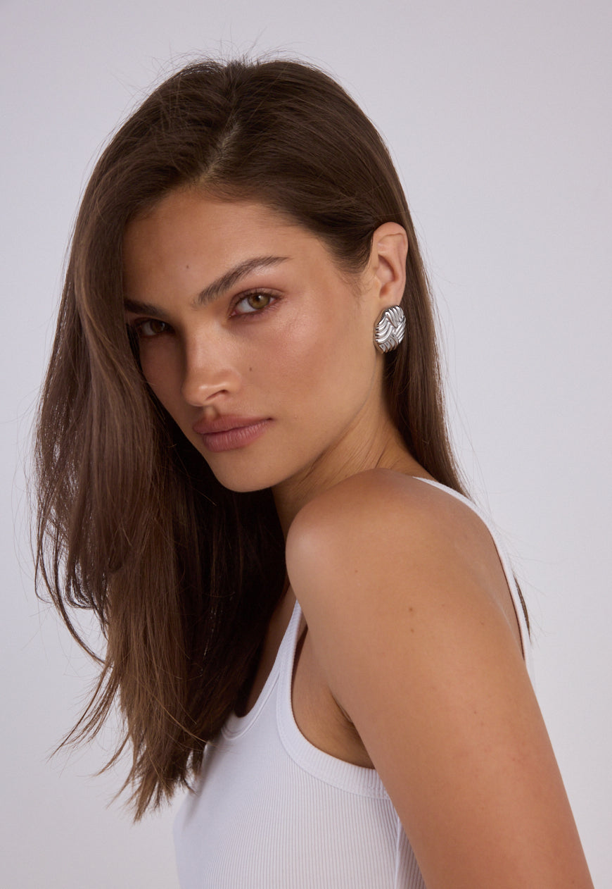Sabine Earrings | Silver