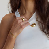 Beau Snake Bracelet | 18K Gold