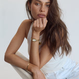 Beau Snake Bracelet | 18K Gold