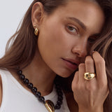 Enna Earring | 18K Gold