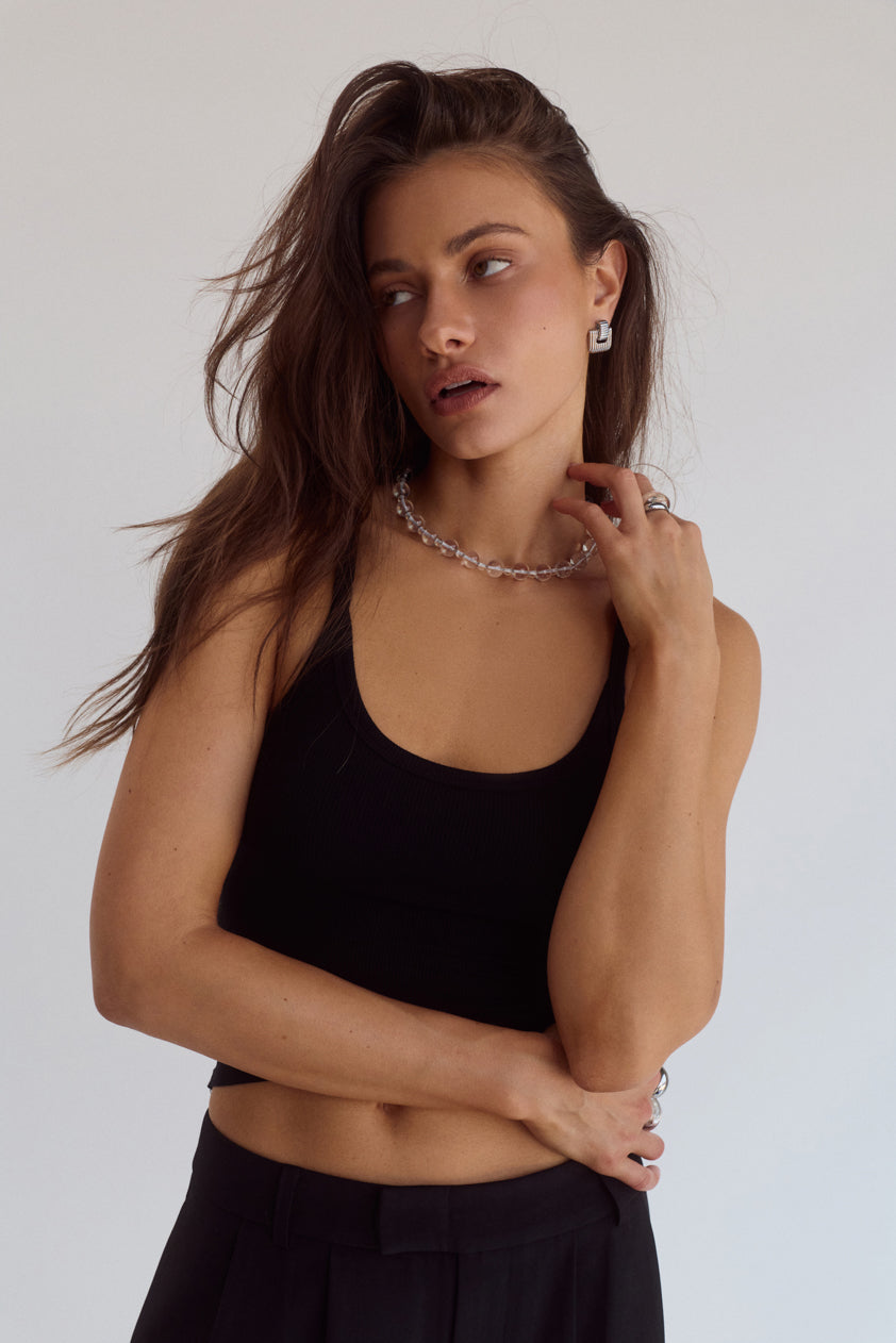 Mercer Earrings | Silver