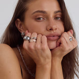 Mercer Earrings | Silver