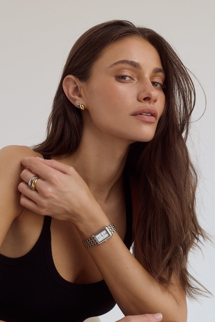 Gia Earrings | Silver