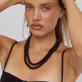 Enid Belt/Necklace | Black