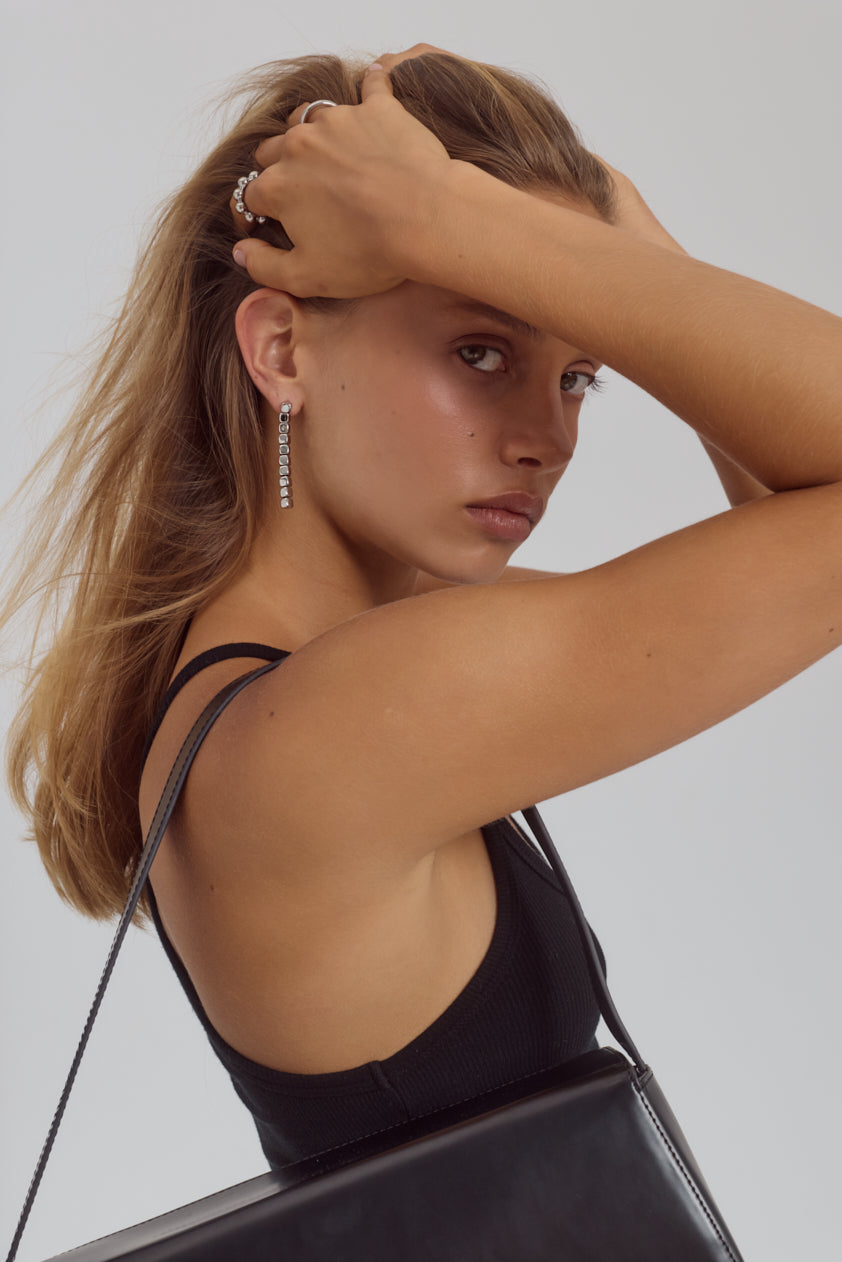 Rue Earrings | Silver