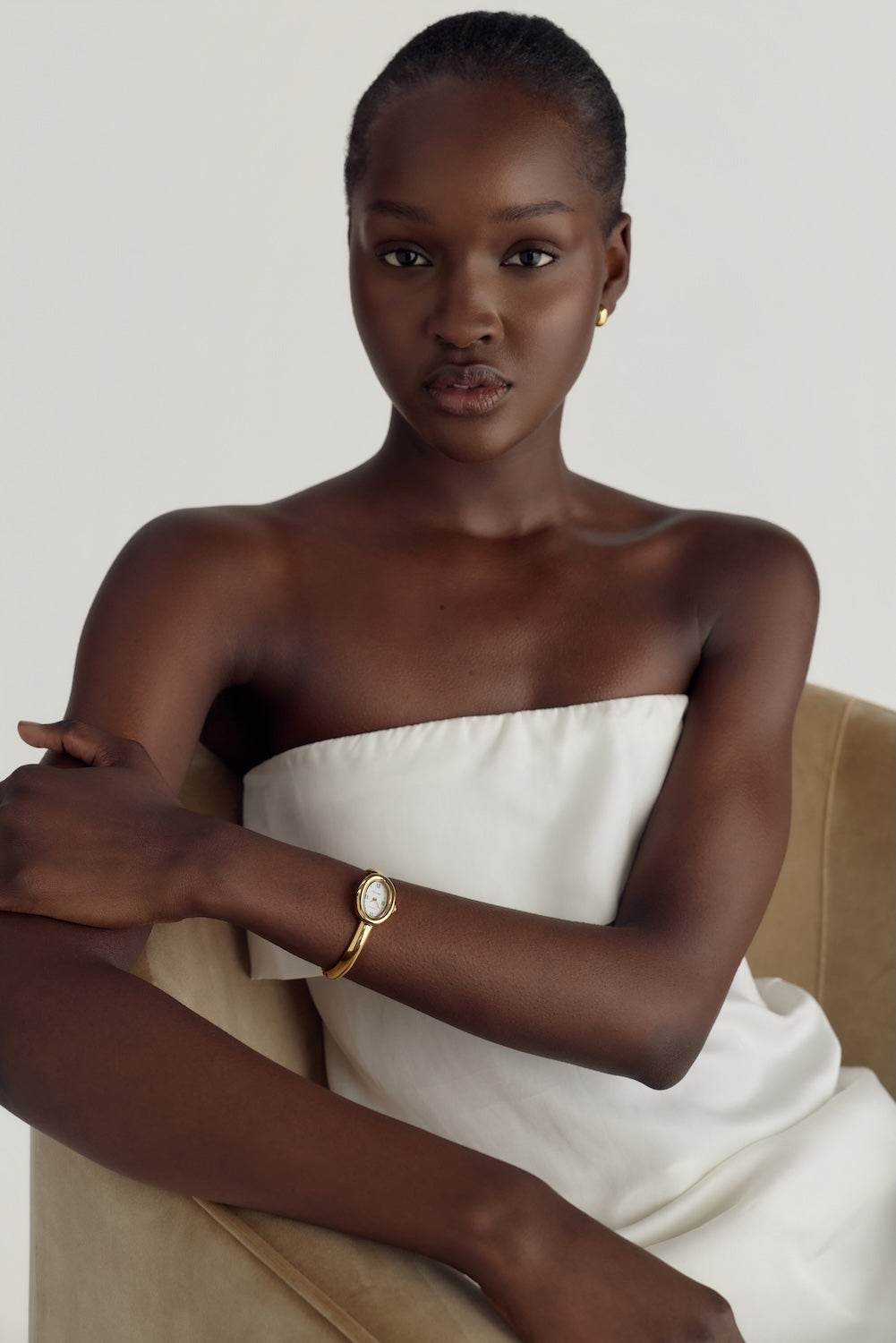 Kate Watch | White | 18K Gold