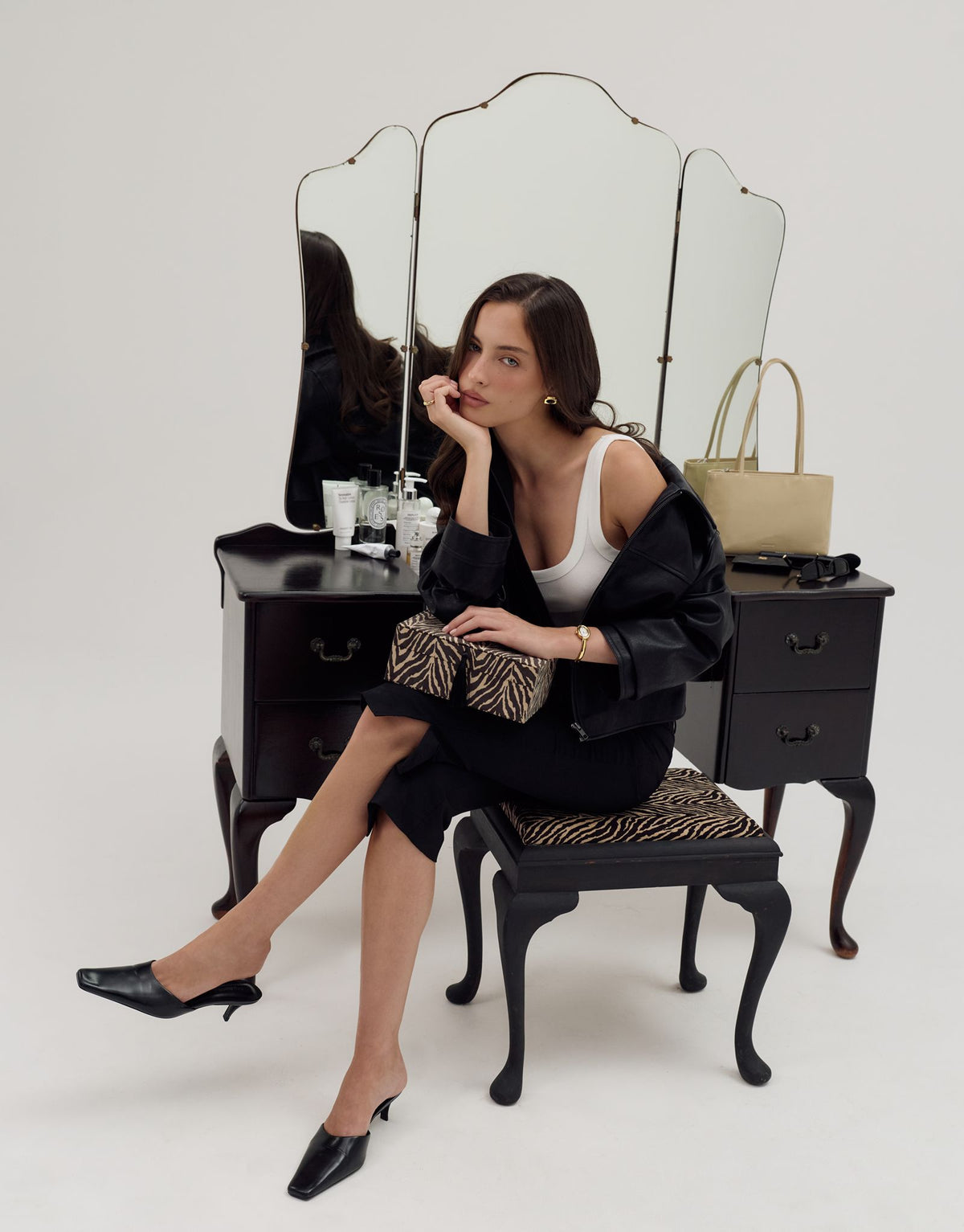 Margot Jewellery Box | Zebra
