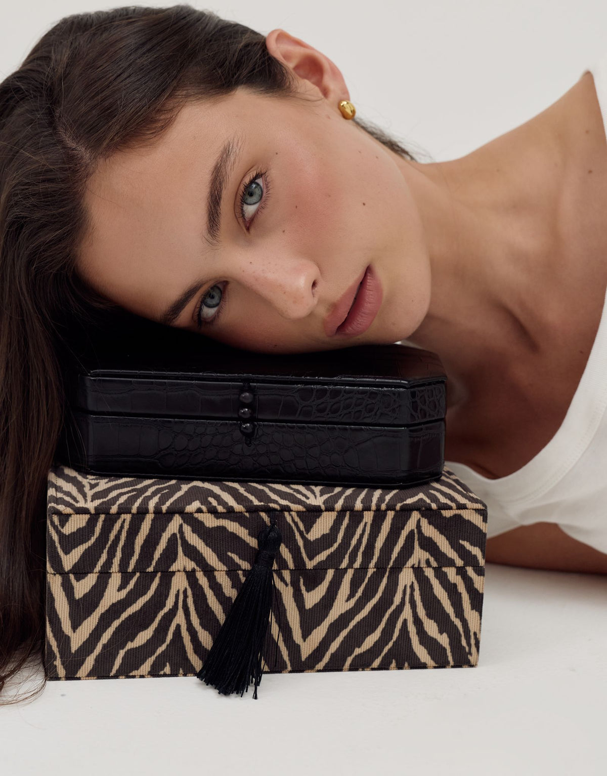 Margot Jewellery Box | Zebra
