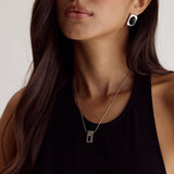 Macy Earrings | Silver