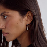 Monte Earrings | Silver