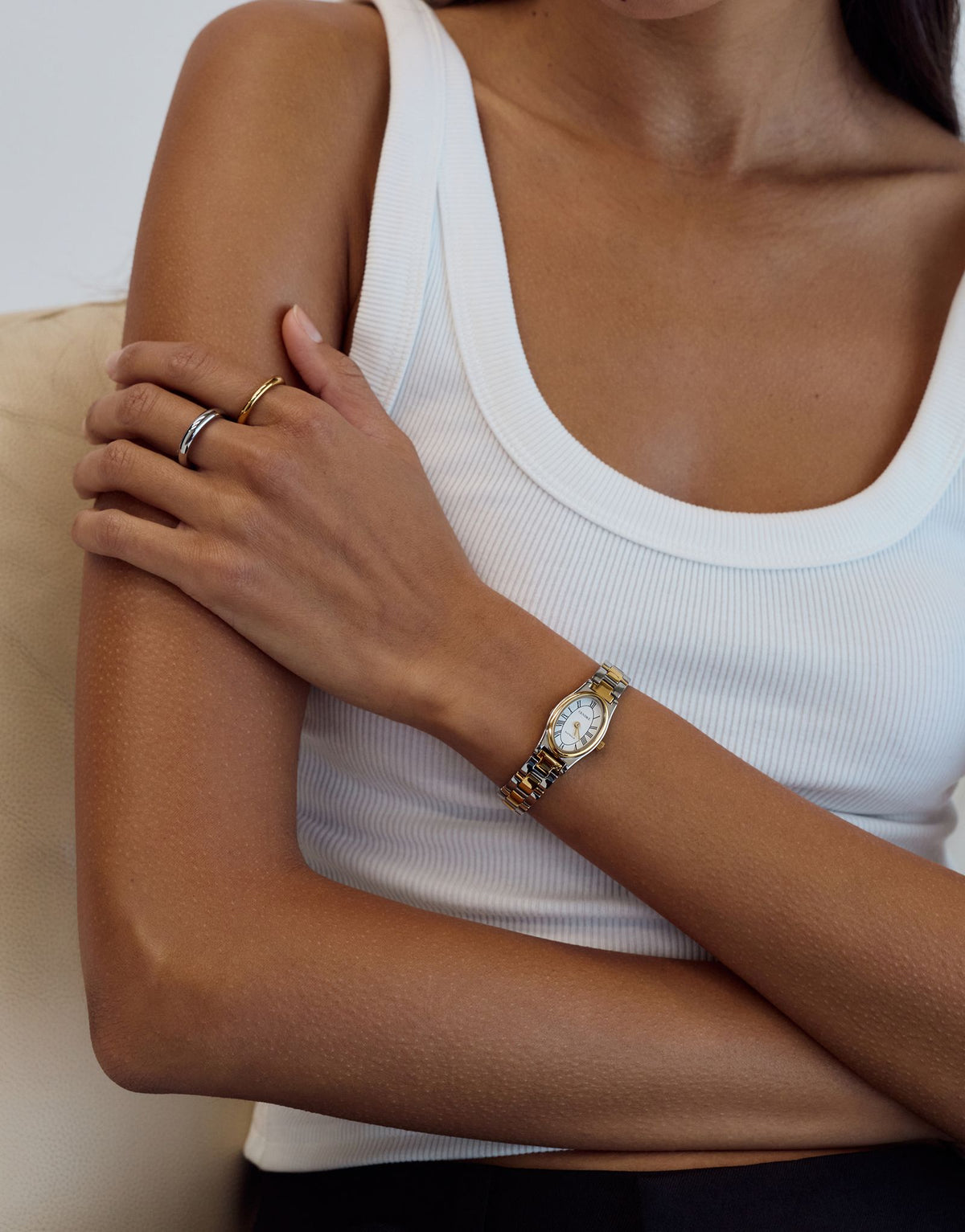 Emmeline Watch | Two-Tone