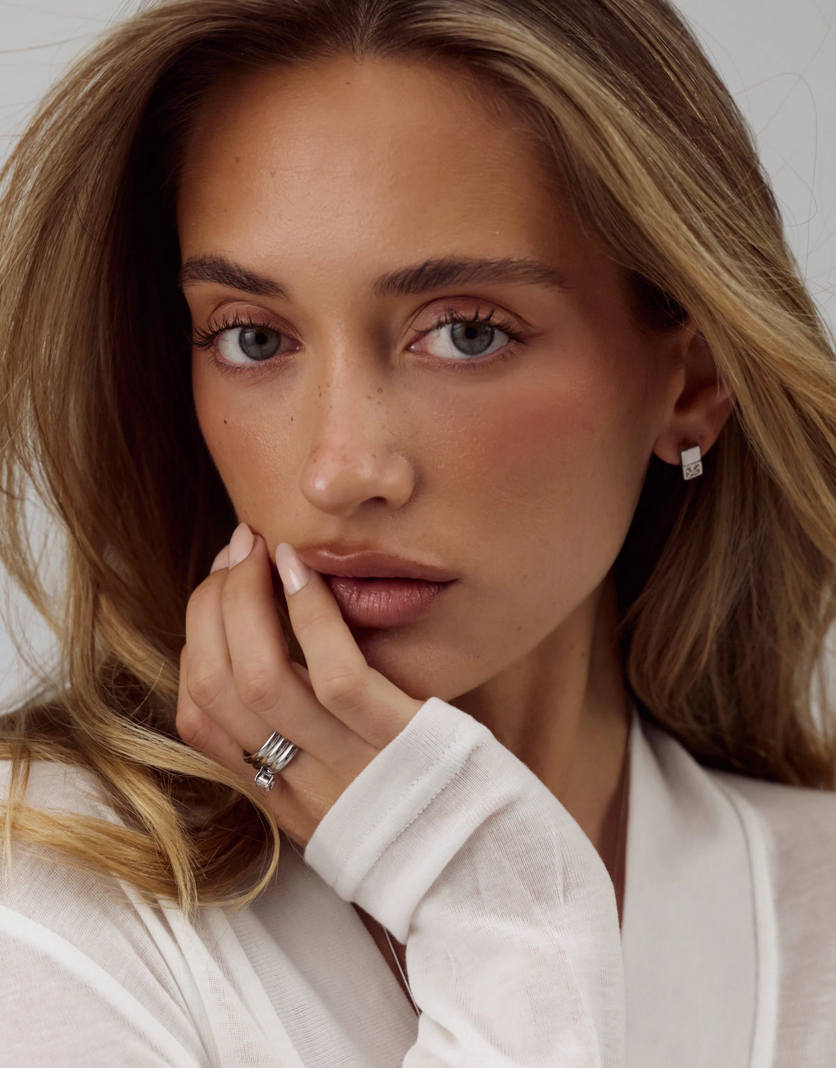 Parisiette Earrings | Silver