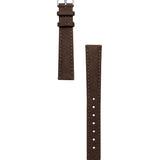 Classic | Chocolate Suede Watch Band | Silver