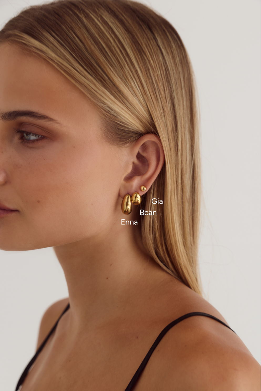 Enna Earring | 18K Gold